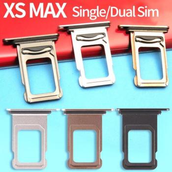 IPhone XS MAX SIM Card Reader Connector Tray with Waterproof Ring
