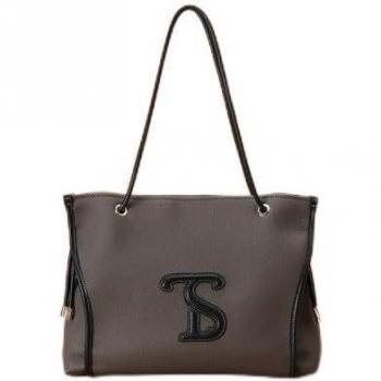Urban Chic Canvas Tote – Light Gray
