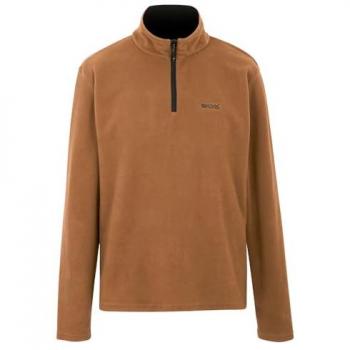 Polaire Regatta Thompson 1/2 Zip Brun