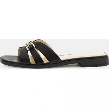 Midnight Velvet Slip‑On Sandals
