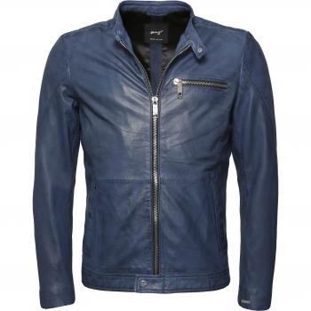 MAZE Herrenjacke aus Leder 181Berwick, 3XL, dunkelblau