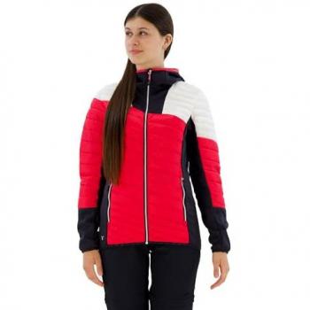 Piumino Softshell Hybrid Fix con Cappuccio per Donna