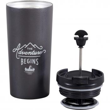 Gentlemen's Hardware Travel Coffee Press, Stainless Steel, Gunmetal