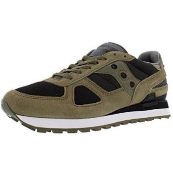 Saucony Herren Shadow Original Sneakers, Schwarz (Olive Black), 44 EU