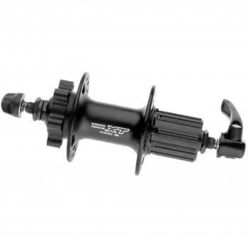 Moyeu arrière Shimano XTM756 noir 32 trous frein à disque