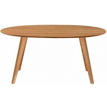 Miliboo Table à Manger Ovale – Lattice en Chêne