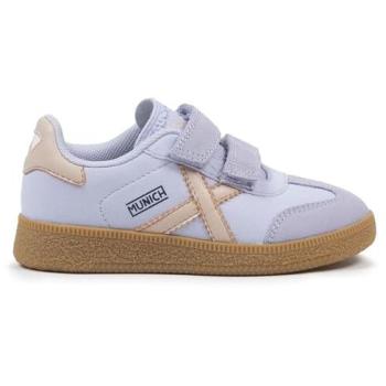 Blue Barru Velcro Mini Trainers – UK 12.5 for Boys