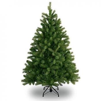 Albero di Natale Alpino verde artificiale cm 240 h con 2721 rami d. base 155 cm