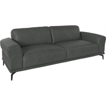 Montanaa – 2,5‑Sitzer Sitzsofa, schwarz pulverbeschichtet, 232 cm Breite