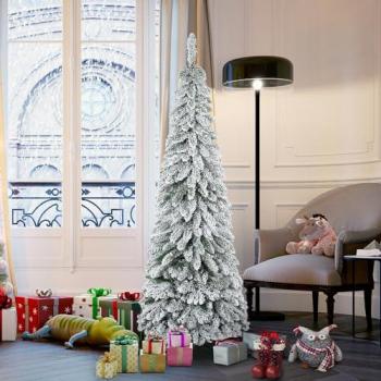 HOMCOM Künstlicher Weihnachtsbaum 180 cm grün mit 523 Zweigen