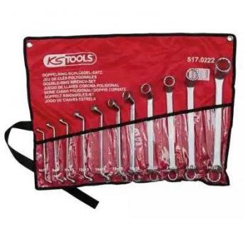 Kit chiavi con anelli doppi KS TOOLS 517.0222