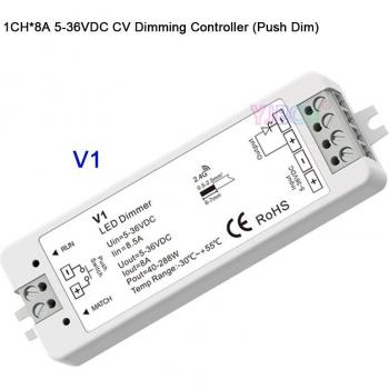 Variateur LED G DC 5 V 1 Canal 8A + Appareil Reçu V1