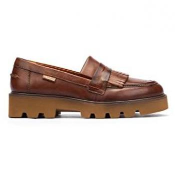 Mocasín Pikolinos con flecos y suela ligera