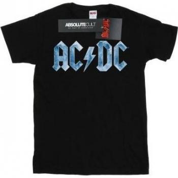 AC/DC Girls Ice Blue Logo T-Shirt