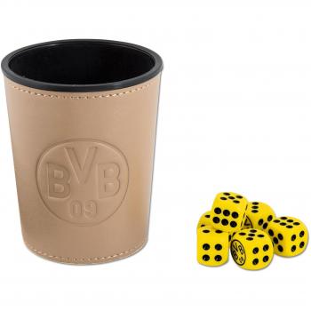 Dortmund BVB Skat‑ und Würfelspielset (32 Blatt + 6 Würfel)