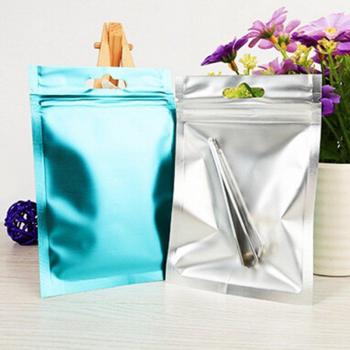 Flat Bottom Aluminum Foil Zip Lock Bag (9x15cm)