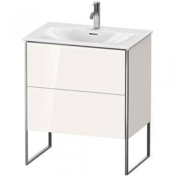Duravit XSquare 71x84x47.8cm, Blanc Brillant, 2 Coulissants