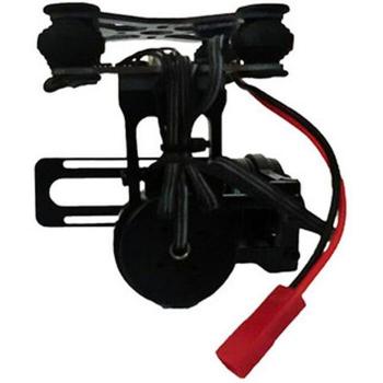 Aluminium Alloy 2-Axis Gimbal for GoPro with Lightweight Design and Screw Accessories