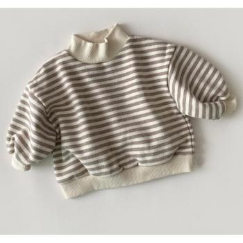 Sudadera Infantil de Cuello Alto y Capucha