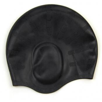 Gorro impermeable para natación con protección auditiva