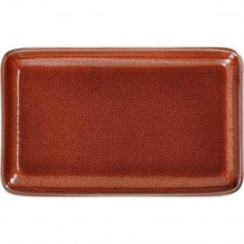 Piatto Oriente in terracotta