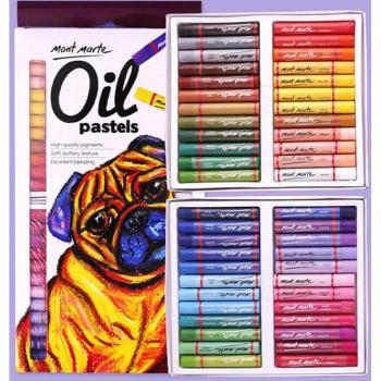 Crayons de couleur pastel solubles dans l'eau 48