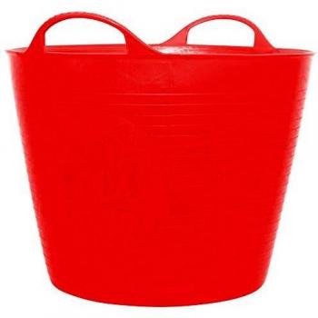 Cubo Flexible 26L Rojo Decco