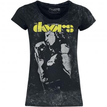 T-Shirt Manches Courtes The Doors Jim Performing Noir Femme L-XL
