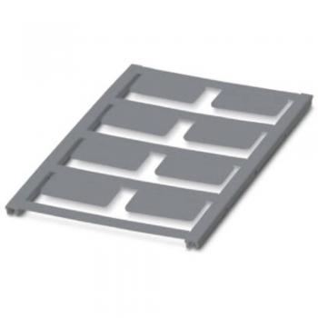 Plaquette de marquage UC‑EMP 27×15 mm – Argent