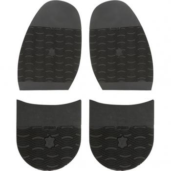Pack of 4 Men's Anti-Slip Rubber Shoe Repair Soles