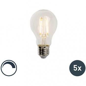 Luedd 5‑Bulb A60 LED Kit, E27 Dimmable, 5W, 470LM, Warm White 2700K