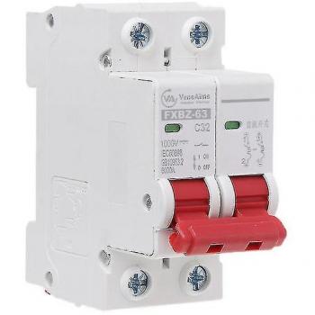 Disjoncteur Mini Solaire 2P DC 1000V 50A