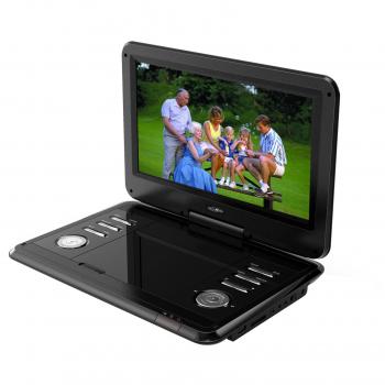 Reflexion DVD1203 Tragbarer 12 Zoll DVD Player mit hoher Auflösung und drehbarem Display