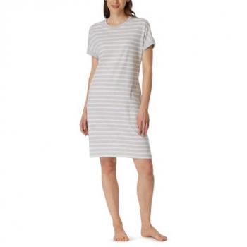 Schiesser Damen Nachthemd im Streifenlook, Größe 40