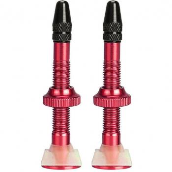 Válvulas de Aluminio para Bicicleta de Montaña, Extensores Sin Cámara, 40/60mm, 2 Uds