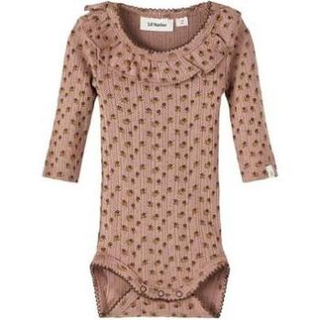 Lil'Atelier Langarmbody Nbfrachel Naturton