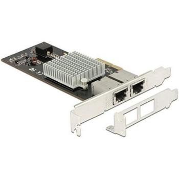 DeLock 2‑Port 10 Gbps RJ45 LAN‑Karte