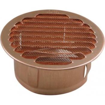 Griglia di ventilazione in rame con rete a 80 mm