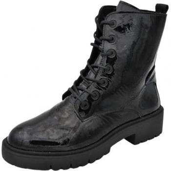 Botines de Piel Negra Lumel Guant California Style Made Mujer
