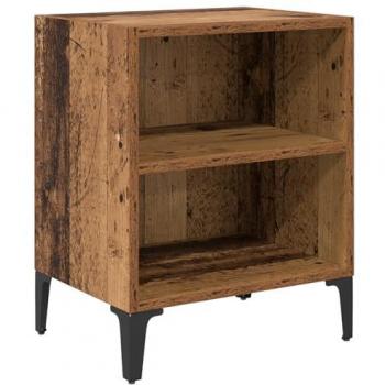Mesita de Noche de Madera Vieja 40 x 30 x 50 cm