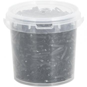 Bandes de tresses silicone noir