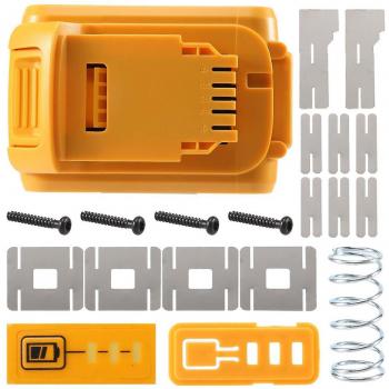 Piezas de cubierta de batería para Dewalt 18V-20V