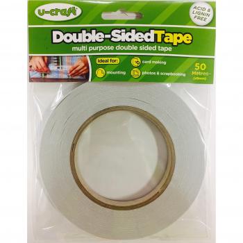 U-Craft Double Sided Tape 6mm x 50 Metres