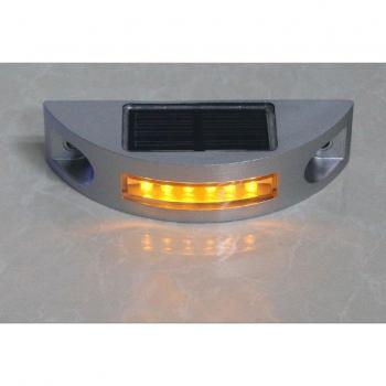 Aluminio Fundido Luna Solar de Tráfico 6LED