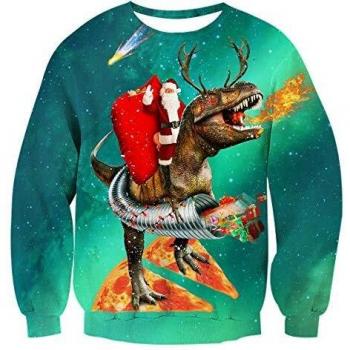 AIDEAONE T-Shirt „Weihnachten 3D“ – Herren & Damen