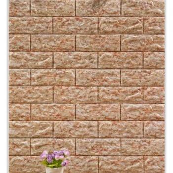 Waterproof 3D Brick Wall Wallpaper