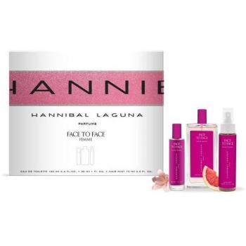 Saphir Estuche Face To Face Hannibal Laguna Mujer con Hair Mist Perfumado