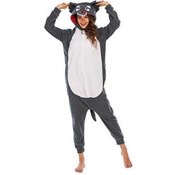 Animale notturno lupo costume invernale