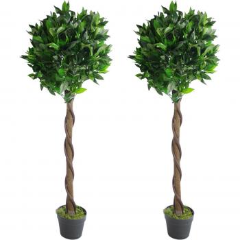 Artificial Bay Laurel Ball Trees