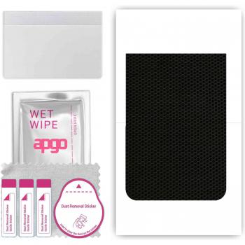 Apgo Protective Back Cover for Realme GT5 240W, Wrapping Film and Foil, Vinyl Material with Matrix Patterns